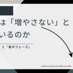 やることを増やさず、方向性と集中を揃えるという判断を表したMOVE記事のアイキャッチ画像。